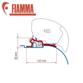Fiamma F65 / F80 Adapter Kit - Ducato Pre 2006 High Roof