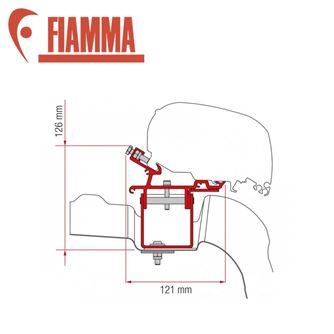 Fiamma VW Crafter - Man L3 H3 Kit