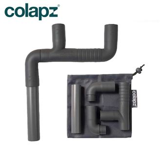 Colapz Flexi Waste Pipe Double Adaptor
