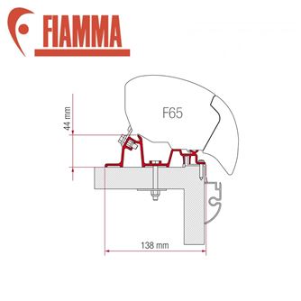Fiamma F65 Awning Adapter Kit - Hobby Premium