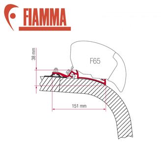 Fiamma F65 Awning Adapter Kit - Giottiline - Fendt