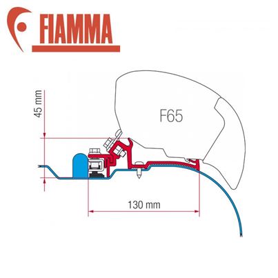 Fiamma Fiamma F65 Awning Adapter Kit - Iveco Daily H2