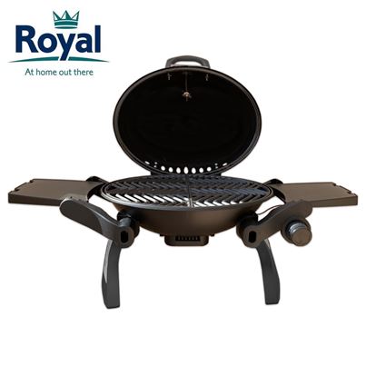 Royal Royal Portable Table Top BBQ With Cast Iron Grill