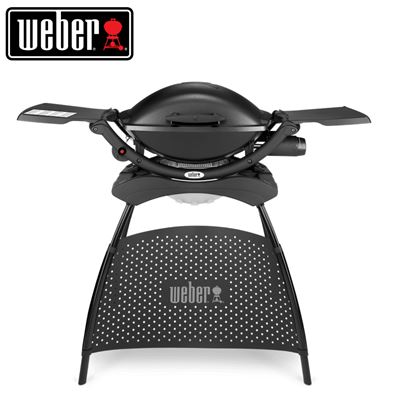 Weber Weber Q 2000 With Stand Gas Barbecue - Black