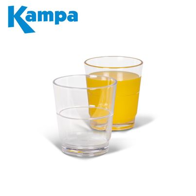 Kampa Kampa Pack Of 4 Stackable Tumbler Polycarbonate Glasses