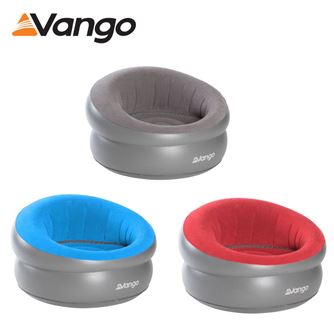 Vango Inflatable Flocked Donut Chair - Range Of Colours