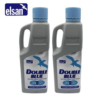 Elsan Double Pack 2 Litre Blue Toilet Fluid