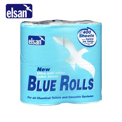 Elsan Elsan Blue Toilet Roll - Pack of 4