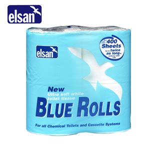 Elsan Blue Toilet Roll - Pack of 4