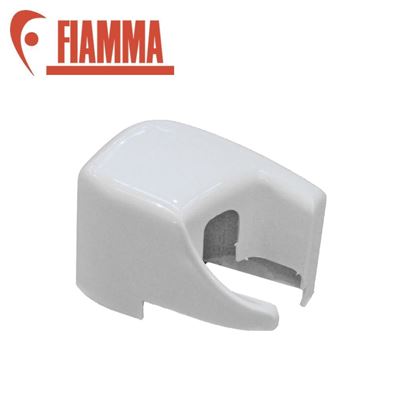 Fiamma Fiamma Right Hand White Outer End Cap