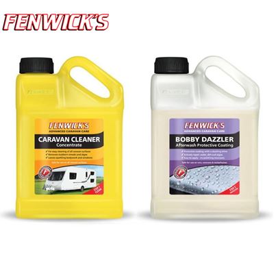 Fenwicks Fenwicks Twin Pack, Caravan Cleaner 1L & Bobby Dazzler 1L