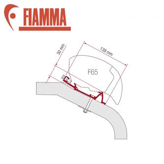 Fiamma F65 Awning Adapter Kit - LMC
