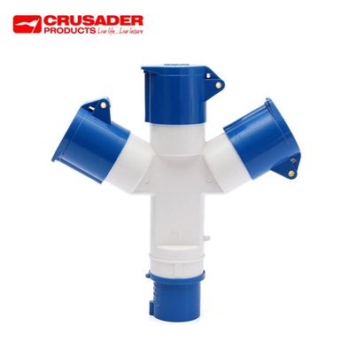 Crusader Caravan 3-Way Mains Hook-up Splitter