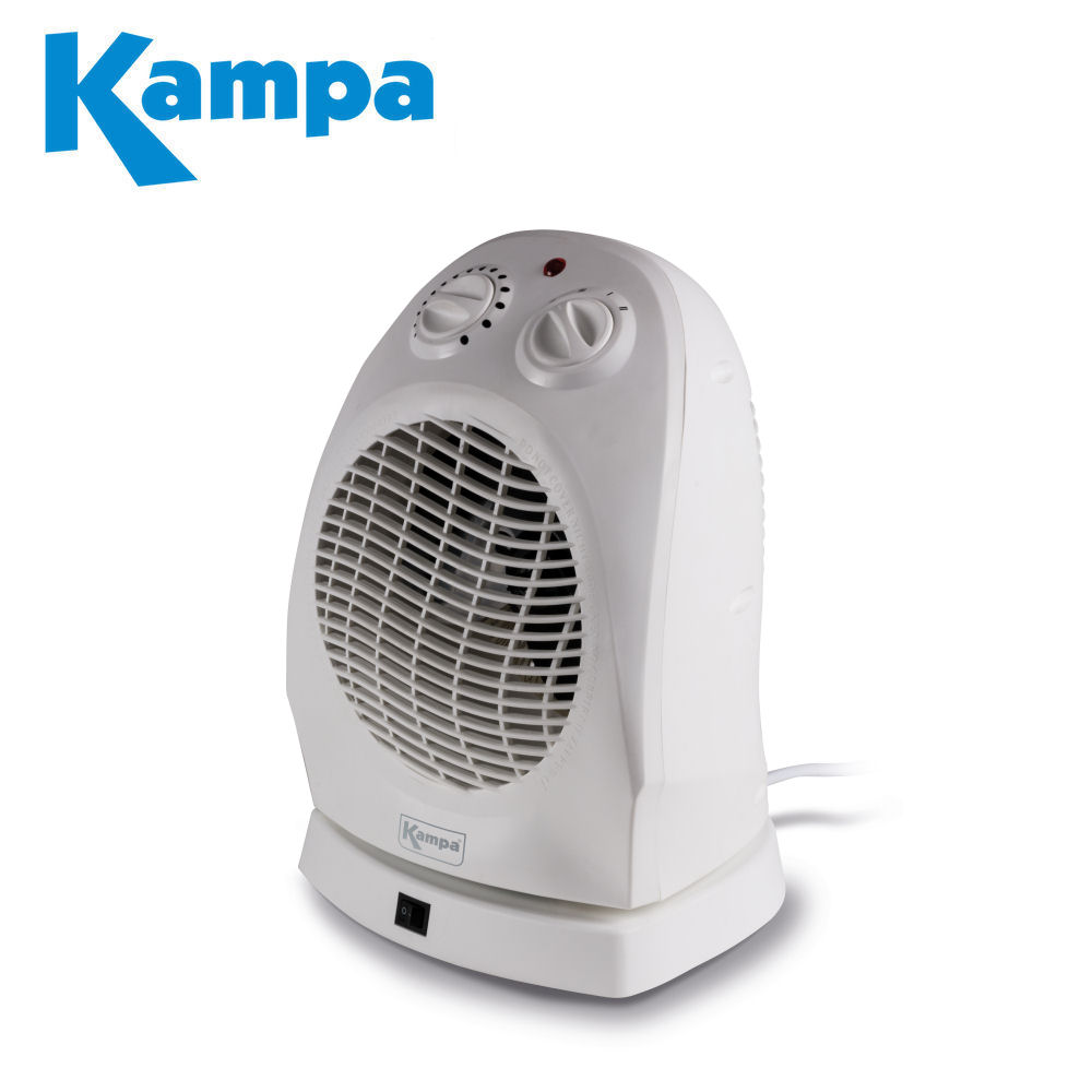 Kampa Bora Caravan Motorhome Camping Fan Heater Winter 1000/2000w Watt ME0556 