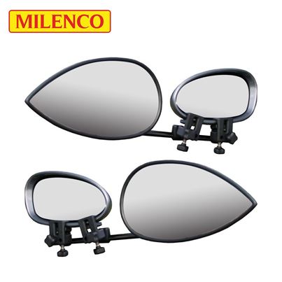 Milenco Milenco Aero 4 Flat Towing Mirror Twin Pack
