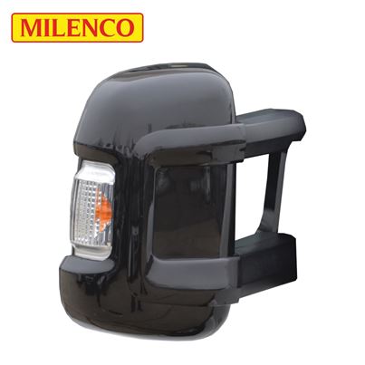 Milenco Milenco Motorhome Black Mirror Protectors - Long Arm