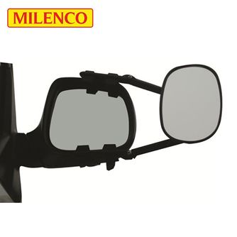 Milenco MGI Steady Flat XL Towing Mirror Twin Pack