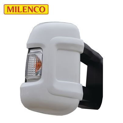 Milenco Milenco Motorhome White Mirror Protectors - Long Arm