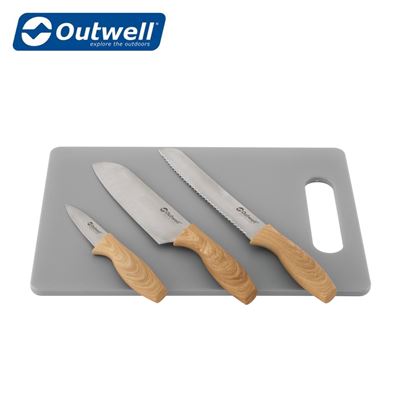 Outwell Outwell Caldas Knife Set With Cutting Board