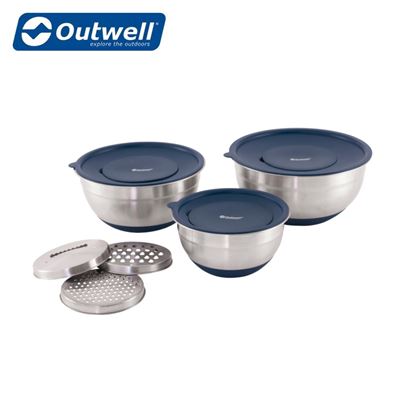 Outwell Outwell Chef Bowl Set With Lids & Graters