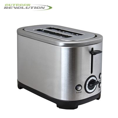 Outdoor Revolution Outdoor Revolution Deluxe Low Wattage 2 Slice Toaster - 2022 Model
