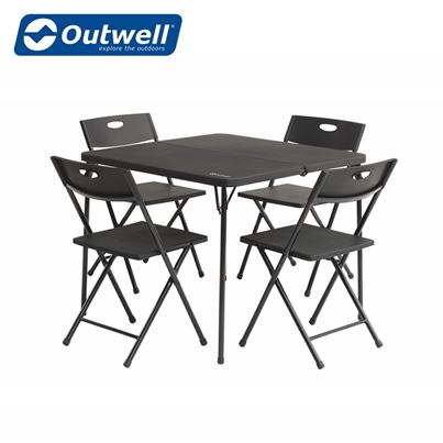 Outwell Outwell Corda 4 Person Table and Chair Picnic Set