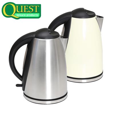 Quest Quest Stainless Steel 240V Kettle - 1.8L