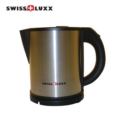 Swiss Luxx Swiss Luxx Low Wattage Cordless 1L Stainless Steel Kettle