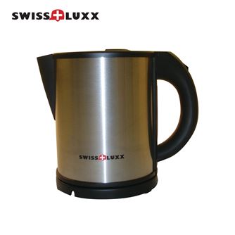 Swiss Luxx Low Wattage Cordless 1L Stainless Steel Kettle
