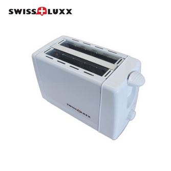 Swiss Luxx Low Wattage White Toaster