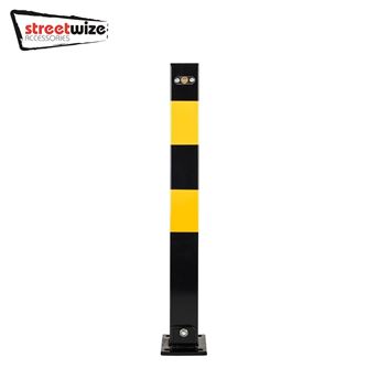 Heavy Duty Square Folding Parking Post - Large