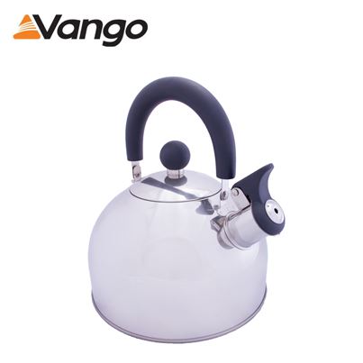 Vango Vango 2L Stainless Steel Kettle With Folding Handle
