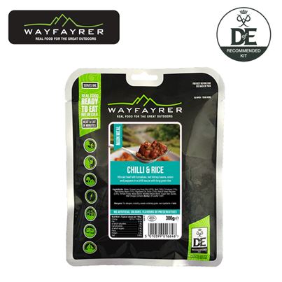 Wayfayrer Wayfayrer Chilli Con Carne & Rice Meal