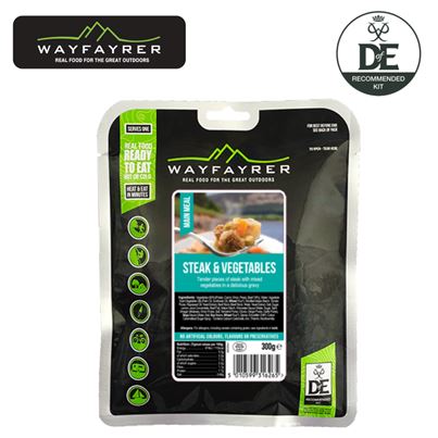 Wayfayrer Wayfayrer Steak & Vegetables Meal